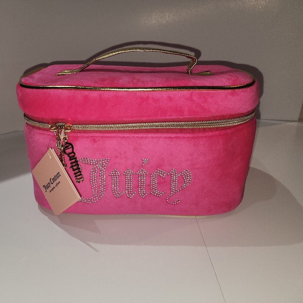 PINK JUICY COUTURE COSMETIC CASE NWT